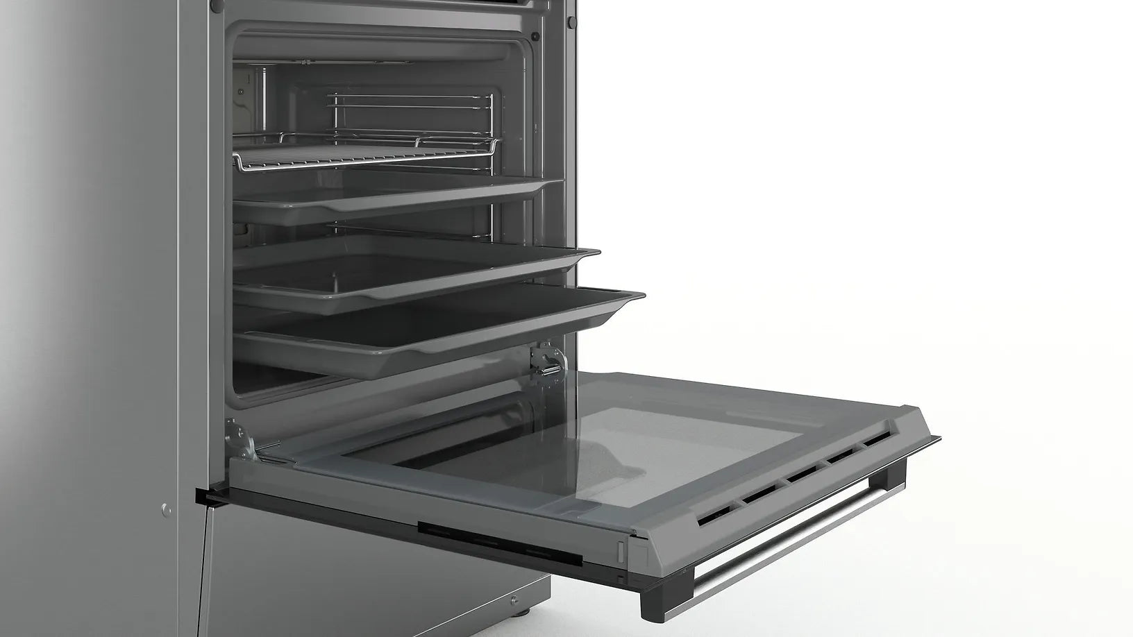 Bosch HKR39A250U Serie 4 keraaminen liesi, teräs