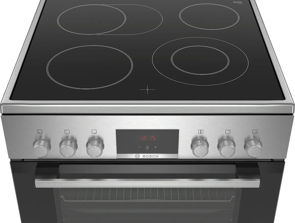 Bosch HKR39A250U Serie 4 keraaminen liesi, teräs
