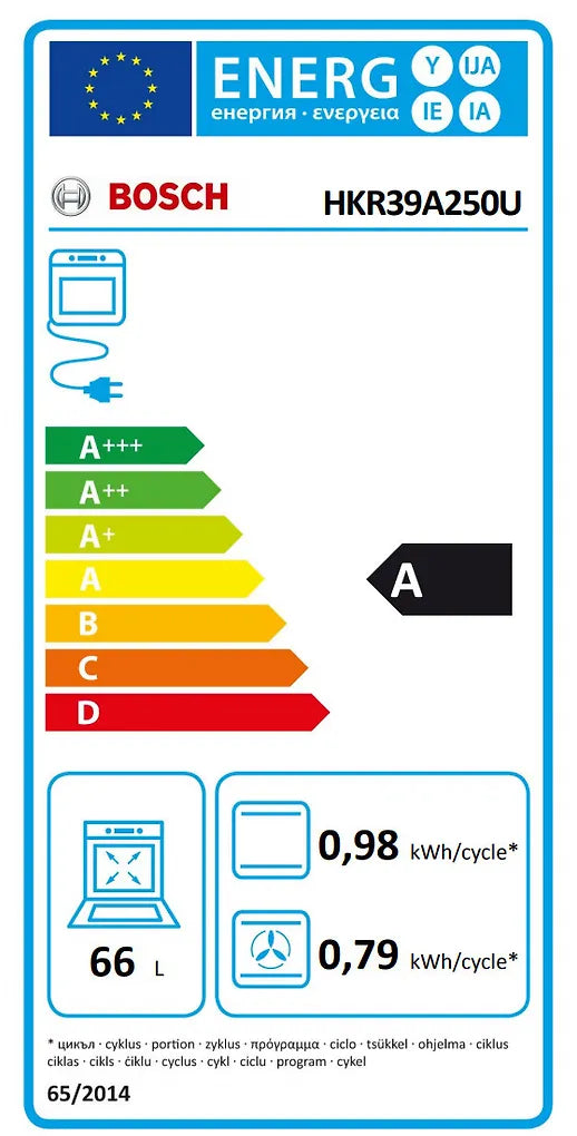 Bosch HKR39A250U Serie 4 keraaminen liesi, teräs