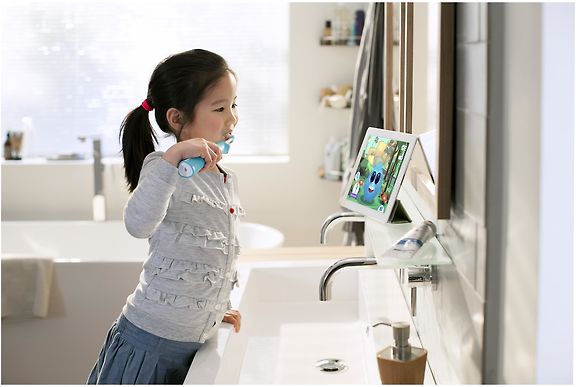 Philips HX6322/04 Sonicare For Kids Sonic sähköhammasharja, aqua – kuva 6