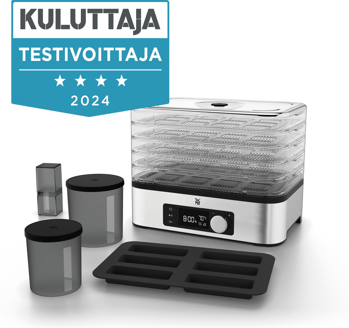 WMF KITCHENminis Snack to Go -kasvikuivain