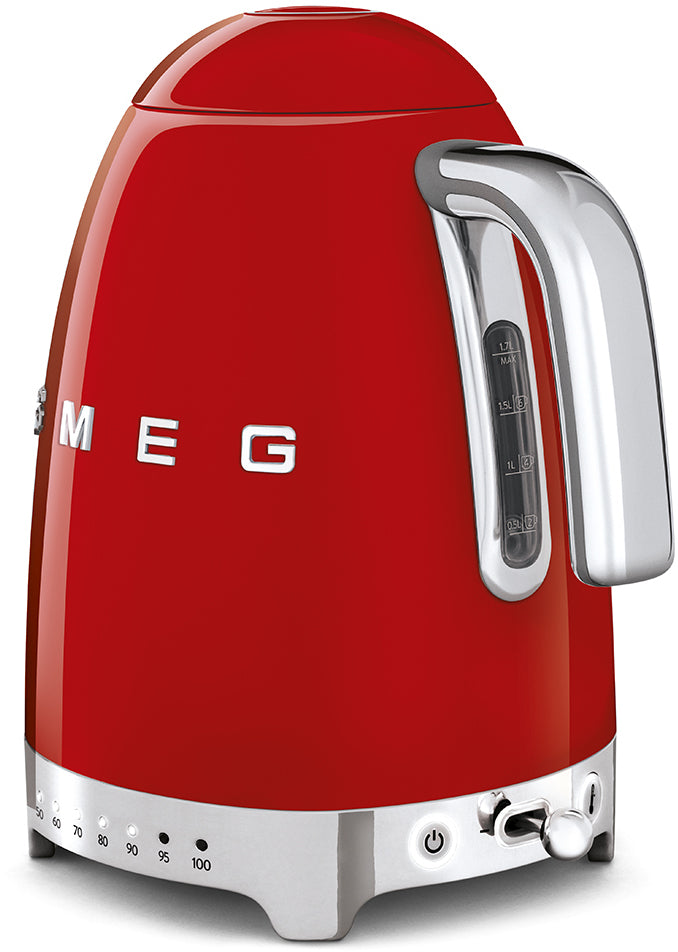 Smeg KLF04RDEU -vedenkeitin, punainen