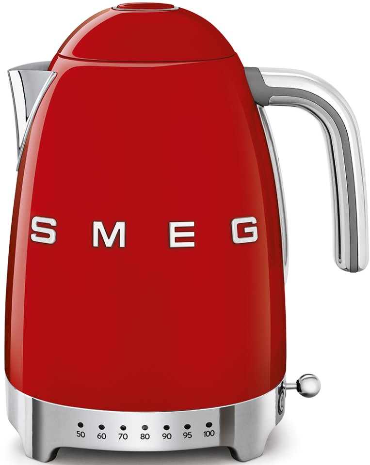 Smeg KLF04RDEU -vedenkeitin, punainen