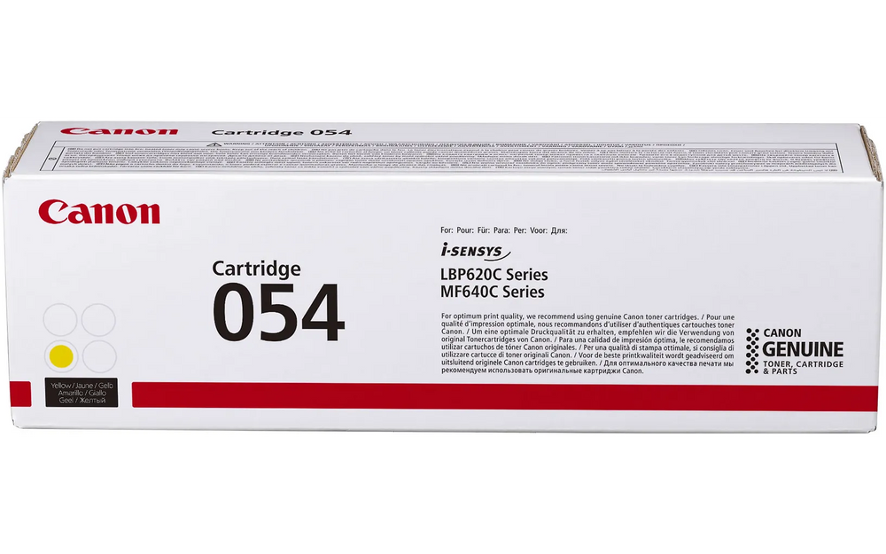 Canon 054 lasertonerkassett, gul