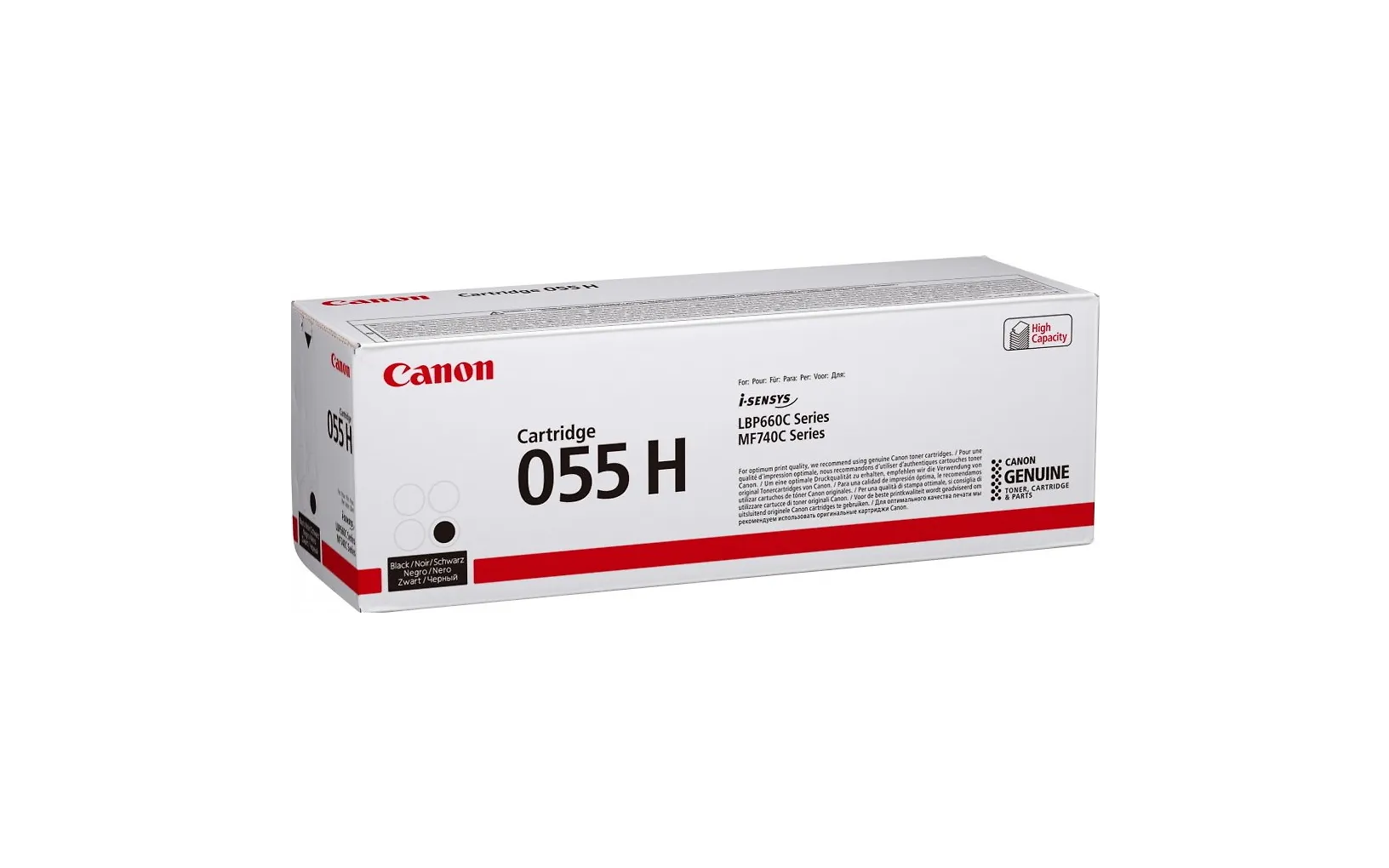 Canon 055H -laservärikasetti, musta