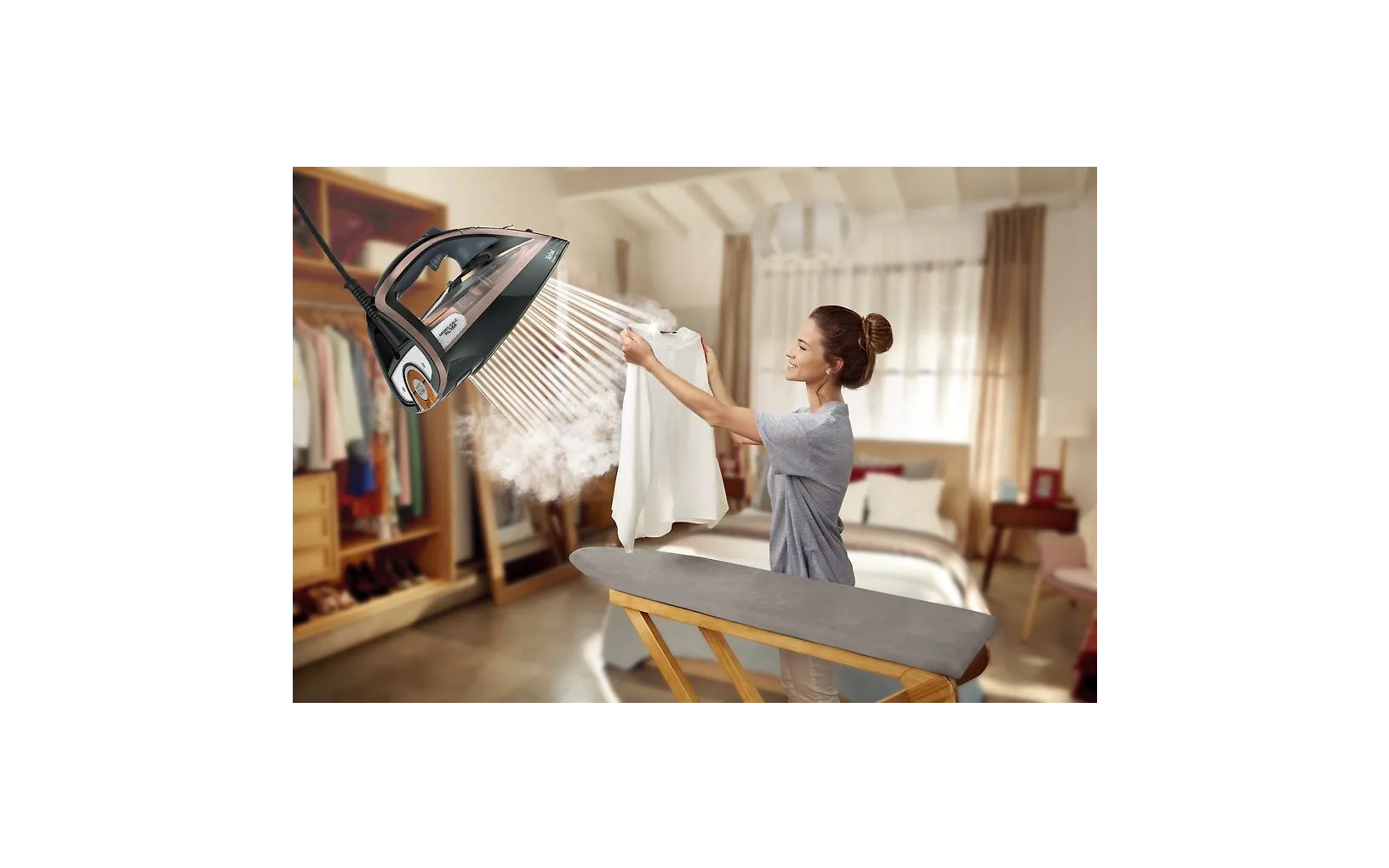 Tefal FV9845E0 Ultimate Pure Rosé ångstrykjärn