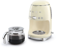 Smeg DCF02CREU kahvinkeitin, kerman valkoinen