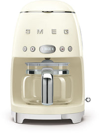 Smeg DCF02CREU kahvinkeitin, kerman valkoinen