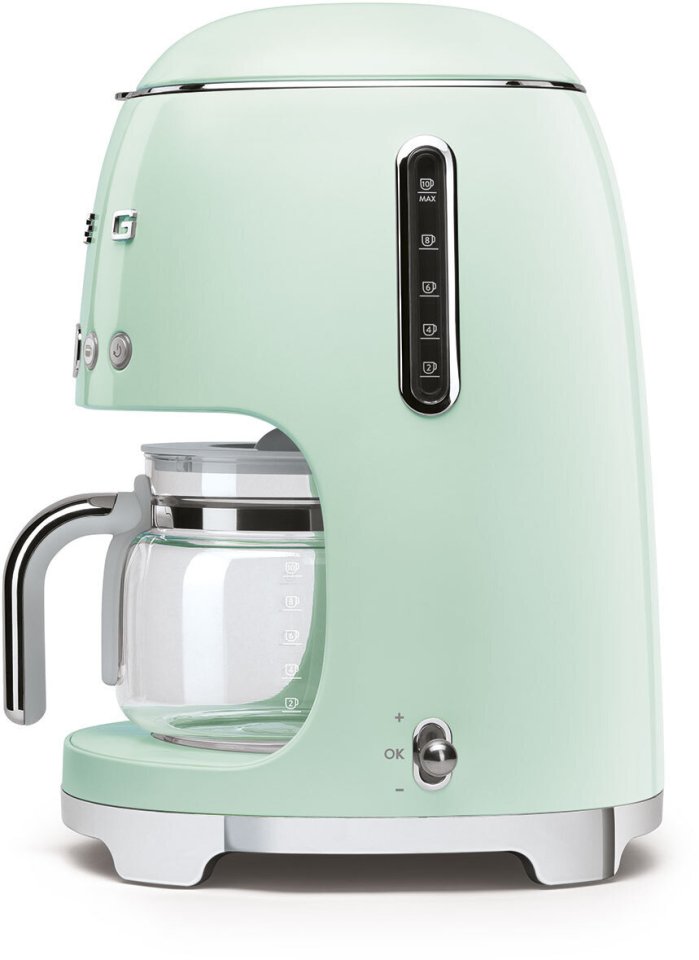 Smeg DCF02PGEU kahvinkeitin, pastellin vihreä