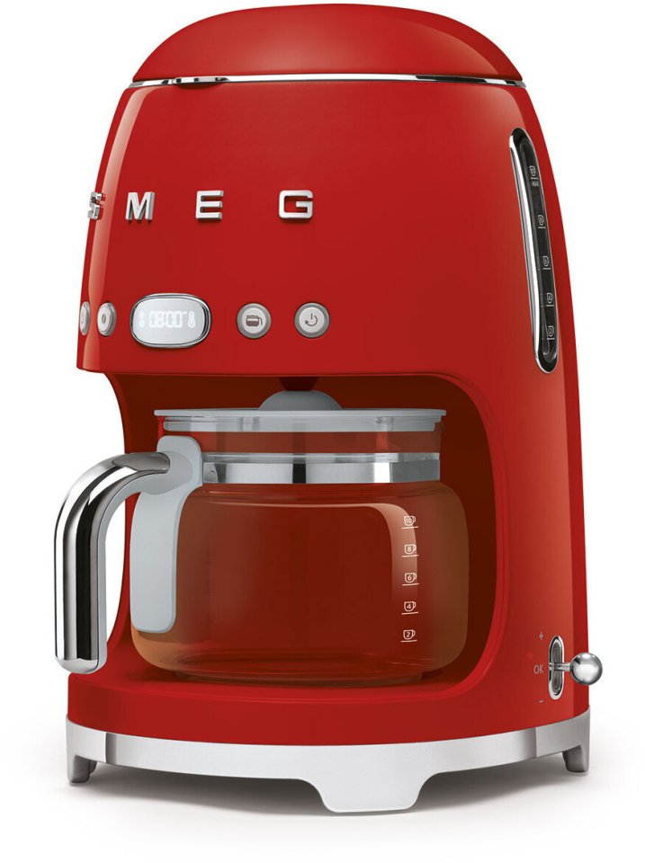 Smeg DCF02RDEU kahvinkeitin, punainen