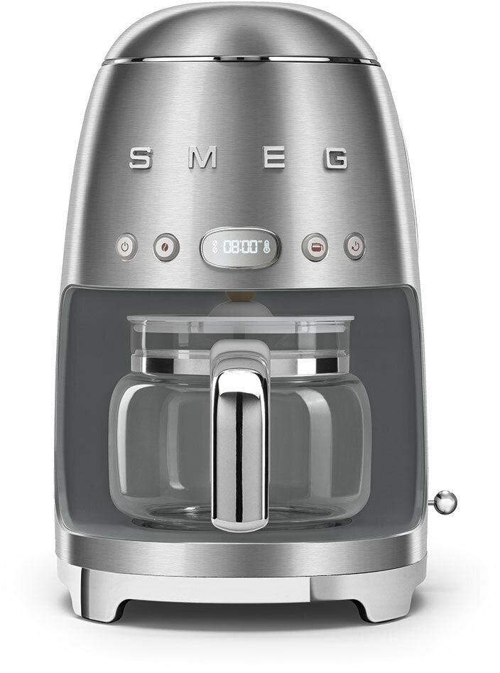 Smeg DCF02SSEU kahvinkeitin, harjattu teräs