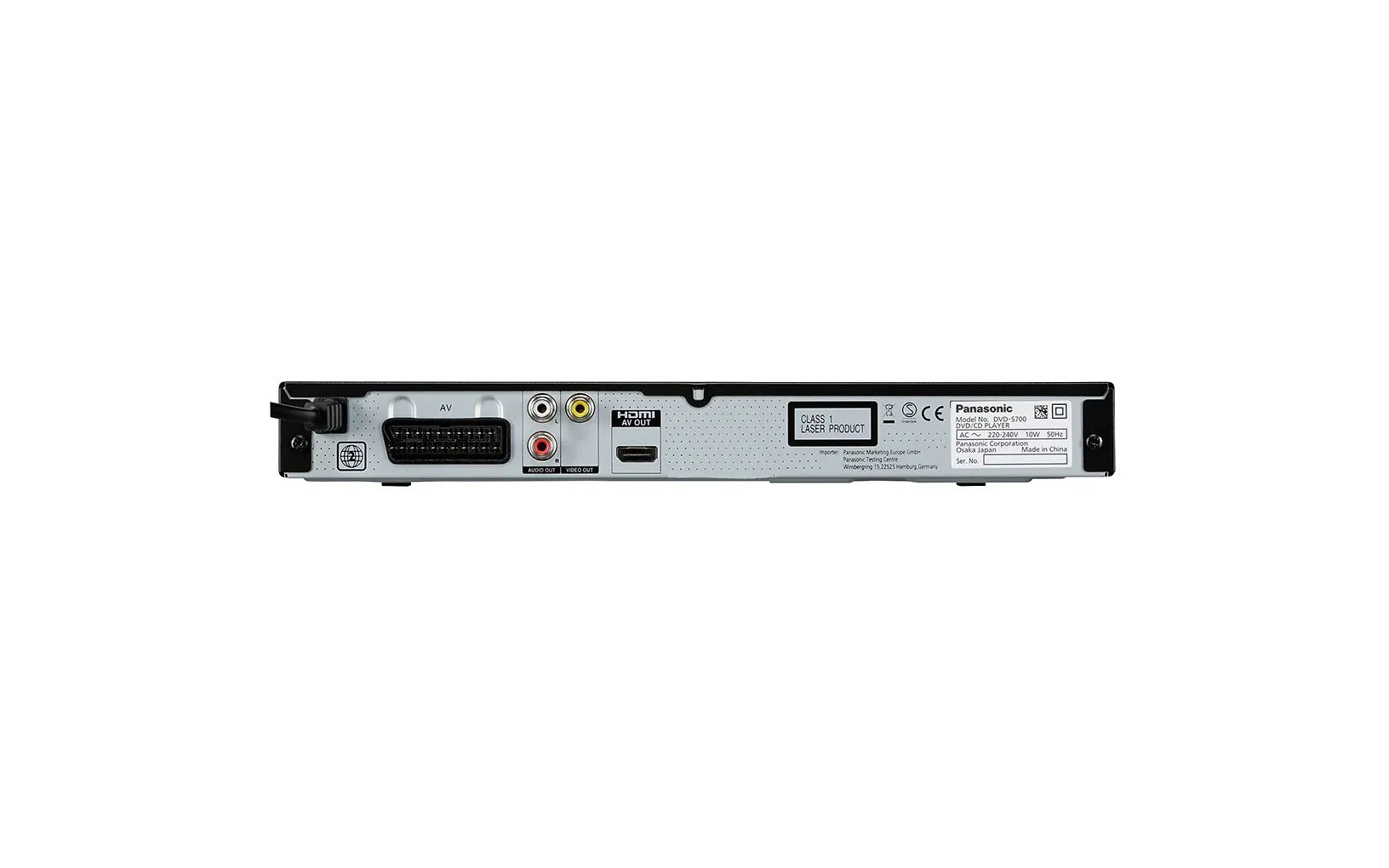Panasonic DVD-S700EG -DVD-soitin