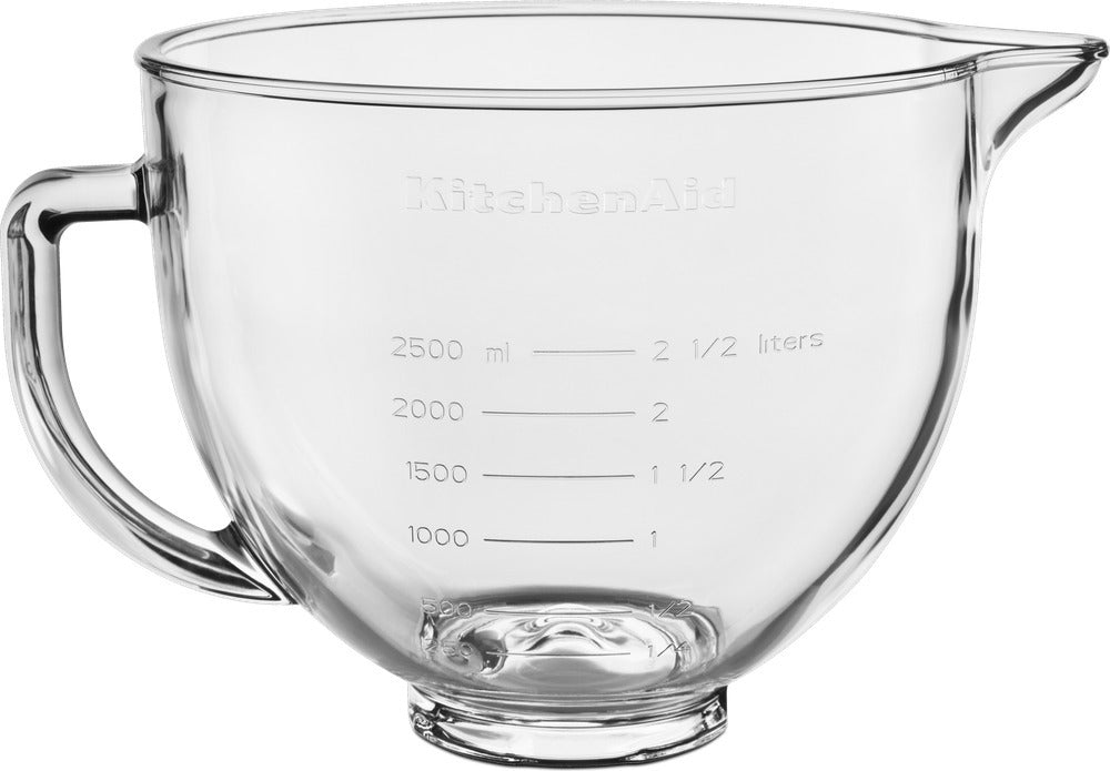 KitchenAid Artisan 5KSM5GB yleiskoneen lasikulho, 4,7 l – kuva 3