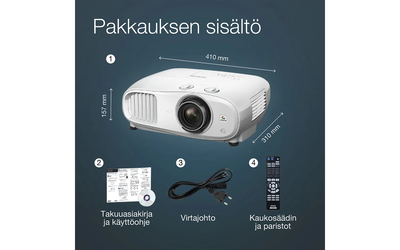 Epson EH-TW7000 4K PRO-UHD -projektori