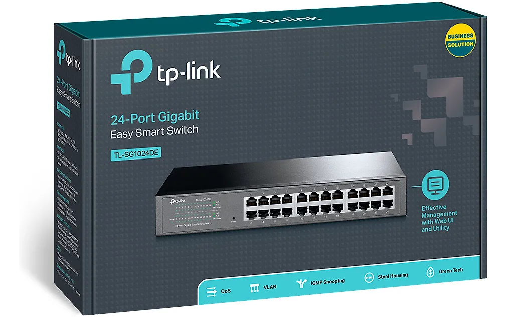 TP-LINK TL-SG1024DE -24-porttinen kytkin