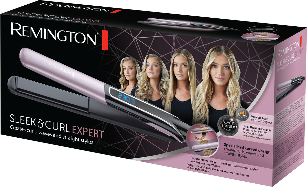 Remington S6700 Sleek & Curl Expert -suoristusrauta