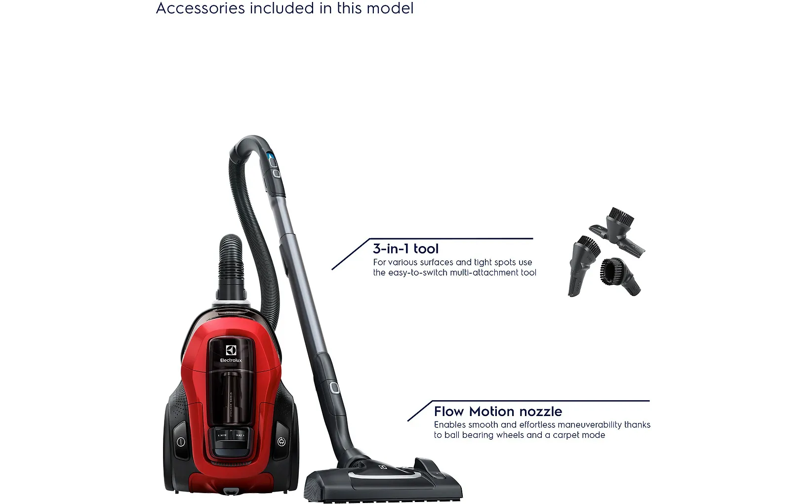 Electrolux Pure C9 PC91-4RR dammsugare, röd