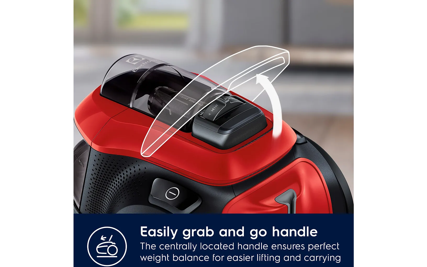 Electrolux Pure C9 PC91-4RR dammsugare, röd