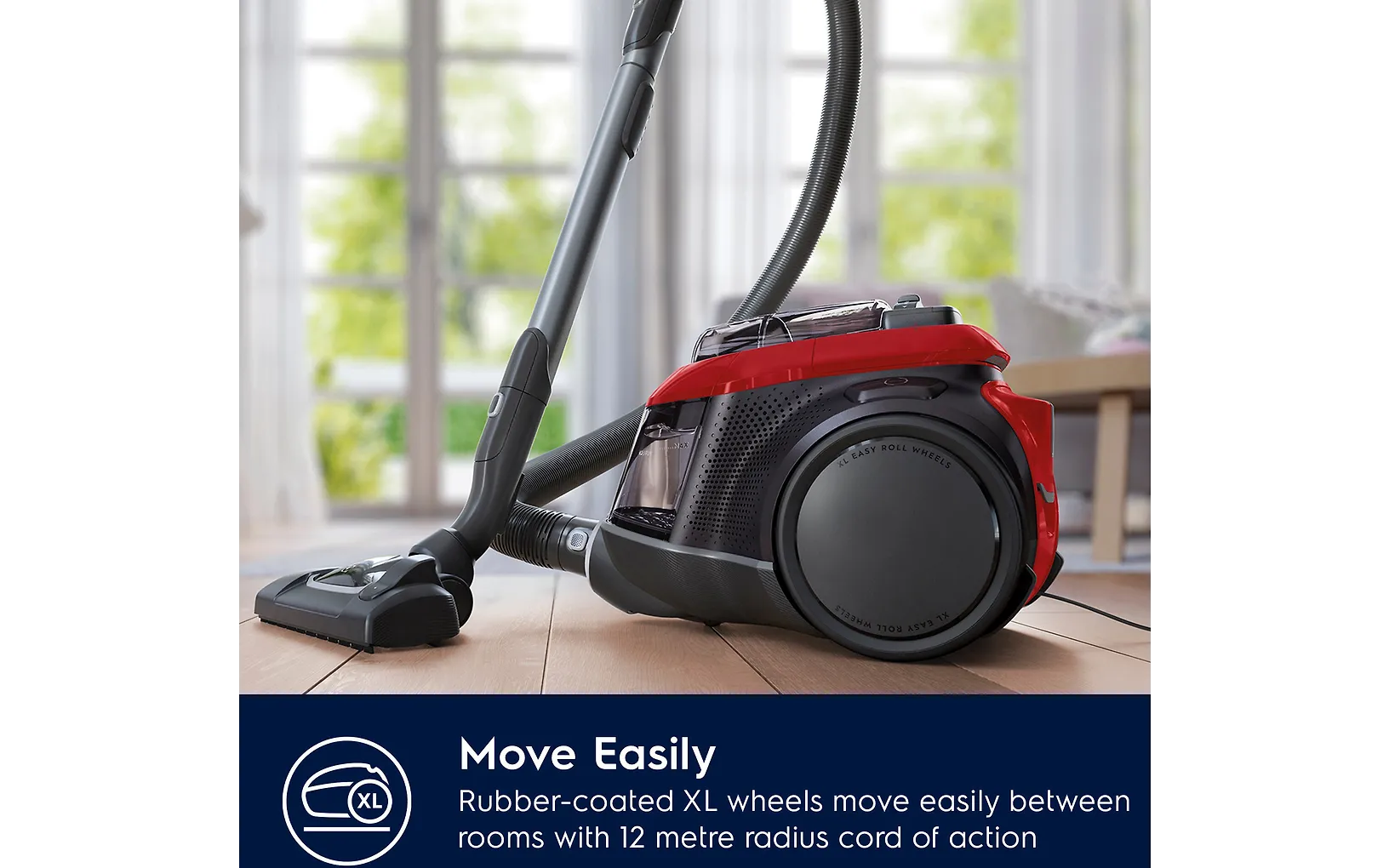 Electrolux Pure C9 PC91-4RR dammsugare, röd