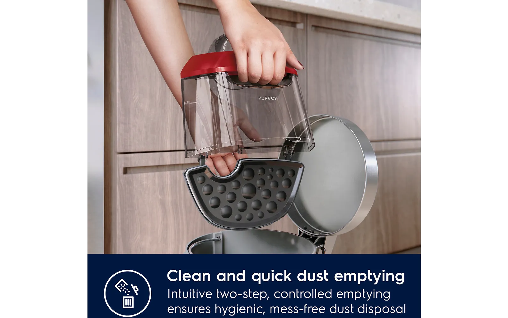 Electrolux Pure C9 PC91-4RR dammsugare, röd