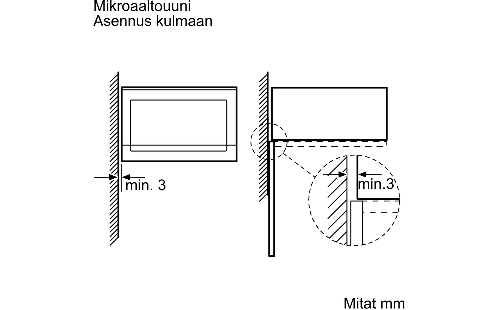 Bosch BFL554MB0 Serie 6 mikroaaltouuni, musta