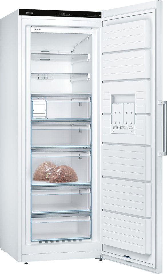 Bosch GSN58AWDP Serie 6 kaappipakastin, valkoinen, 70 cm