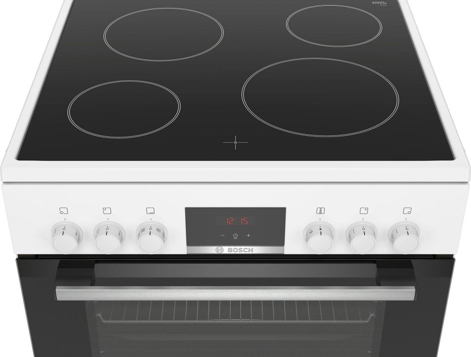 Bosch HKN31A020U Serie 4 keraaminen liesi, valkoinen