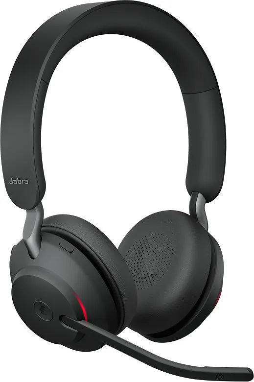 Jabra Evolve2 65 Stereo LINK380C trådlöst headset, MS, svart
