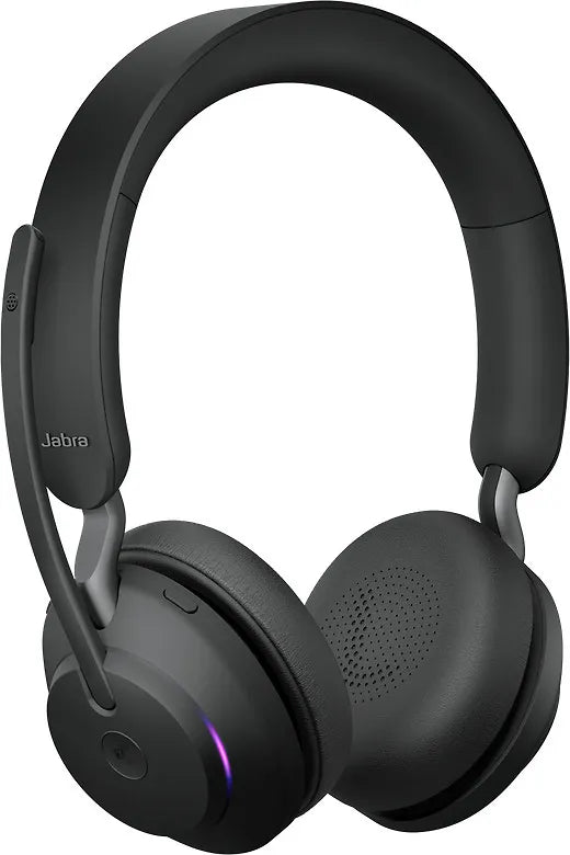 Jabra Evolve2 65 Stereo LINK380C trådlöst headset, MS, svart