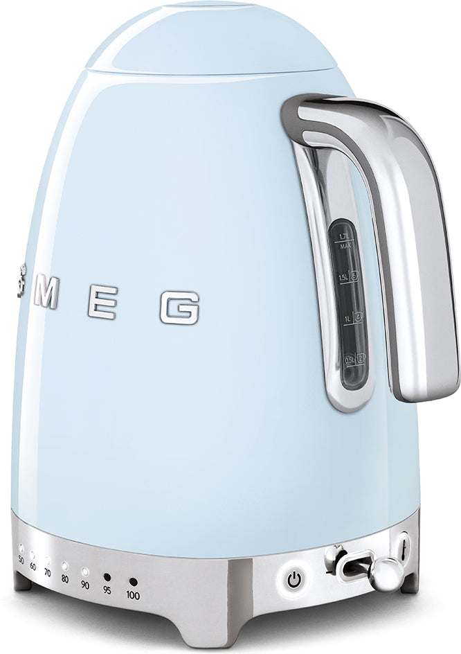 Smeg KLF04PBEU -vedenkeitin, pastellin sininen