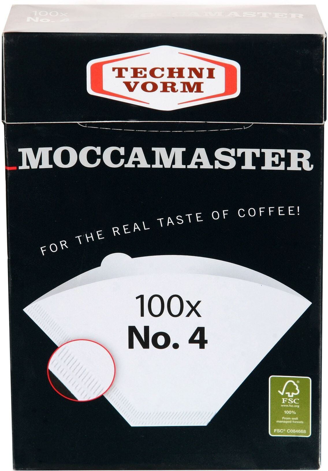 Moccamaster suodatinpaperi 1x4, 100 kpl
