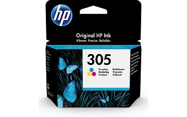 HP 305 -mustekasetti, kolmiväri