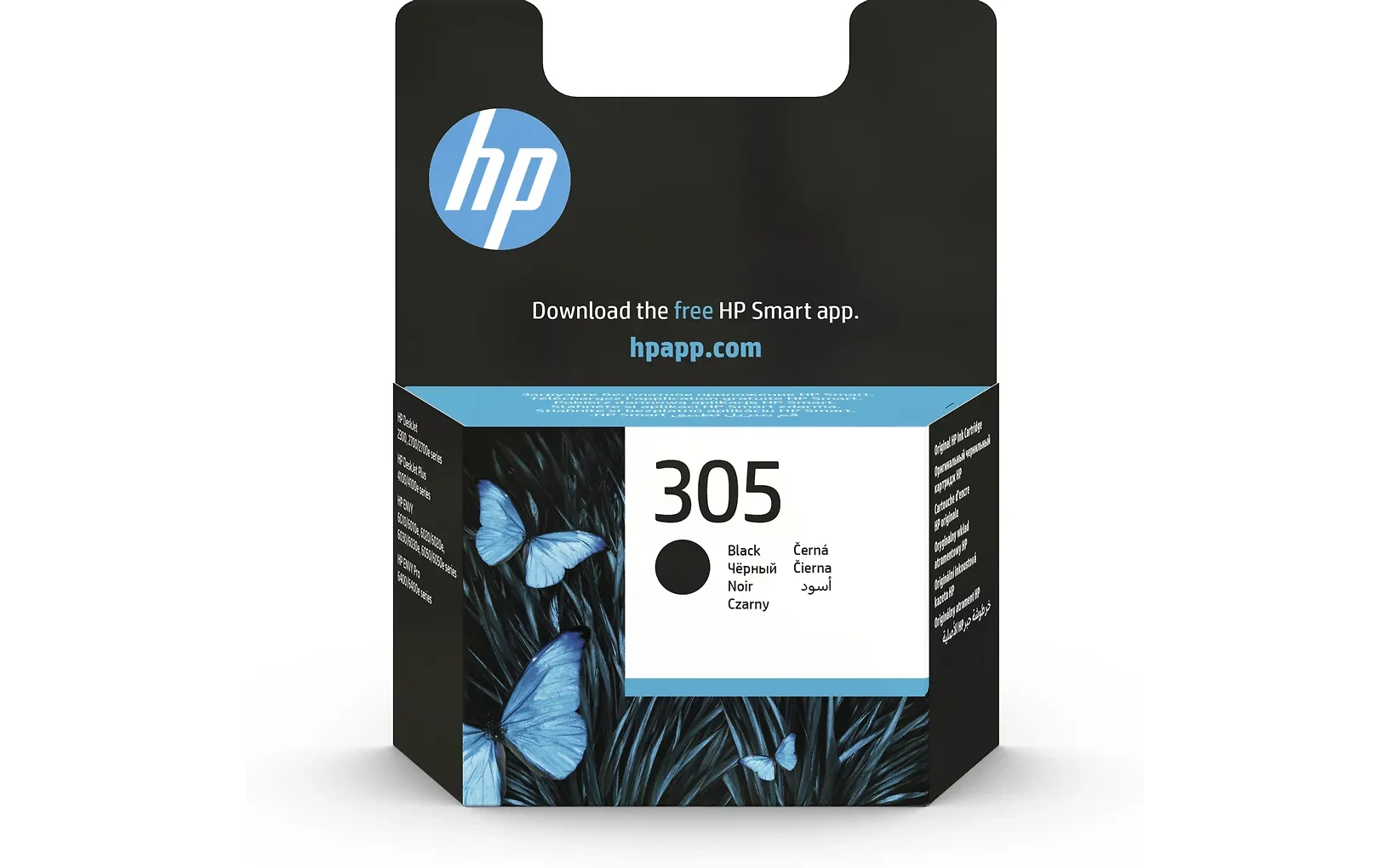 HP 305 -mustekasetti, musta