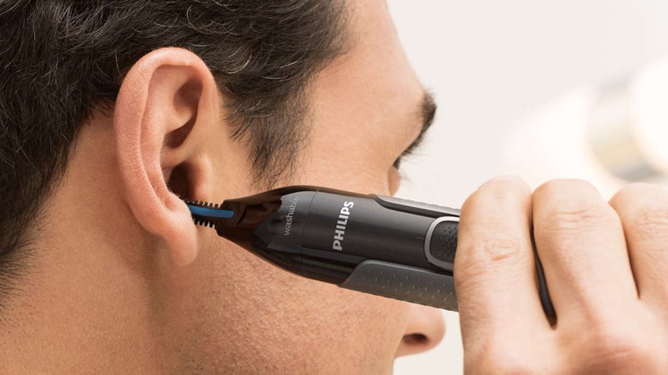 Philips NT3650/16 -nenä- ja korvakarvatrimmeri