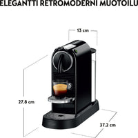 Nespresso Citiz -kapselikeitin, musta – kuva 8