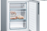 Bosch KGV36VLEAS Serie 4, Jääkaappipakastin, inox-look