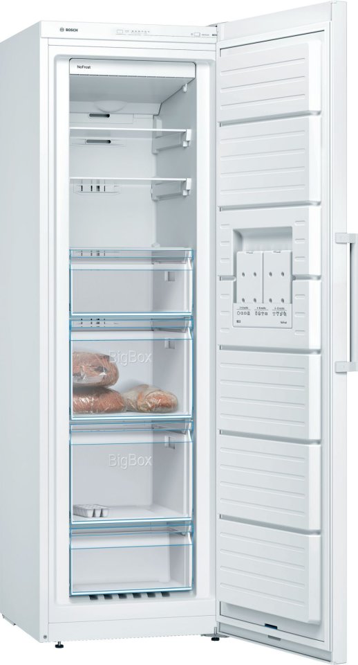 Bosch GSN36VWEP Serie 4 kaappipakastin, valkoinen
