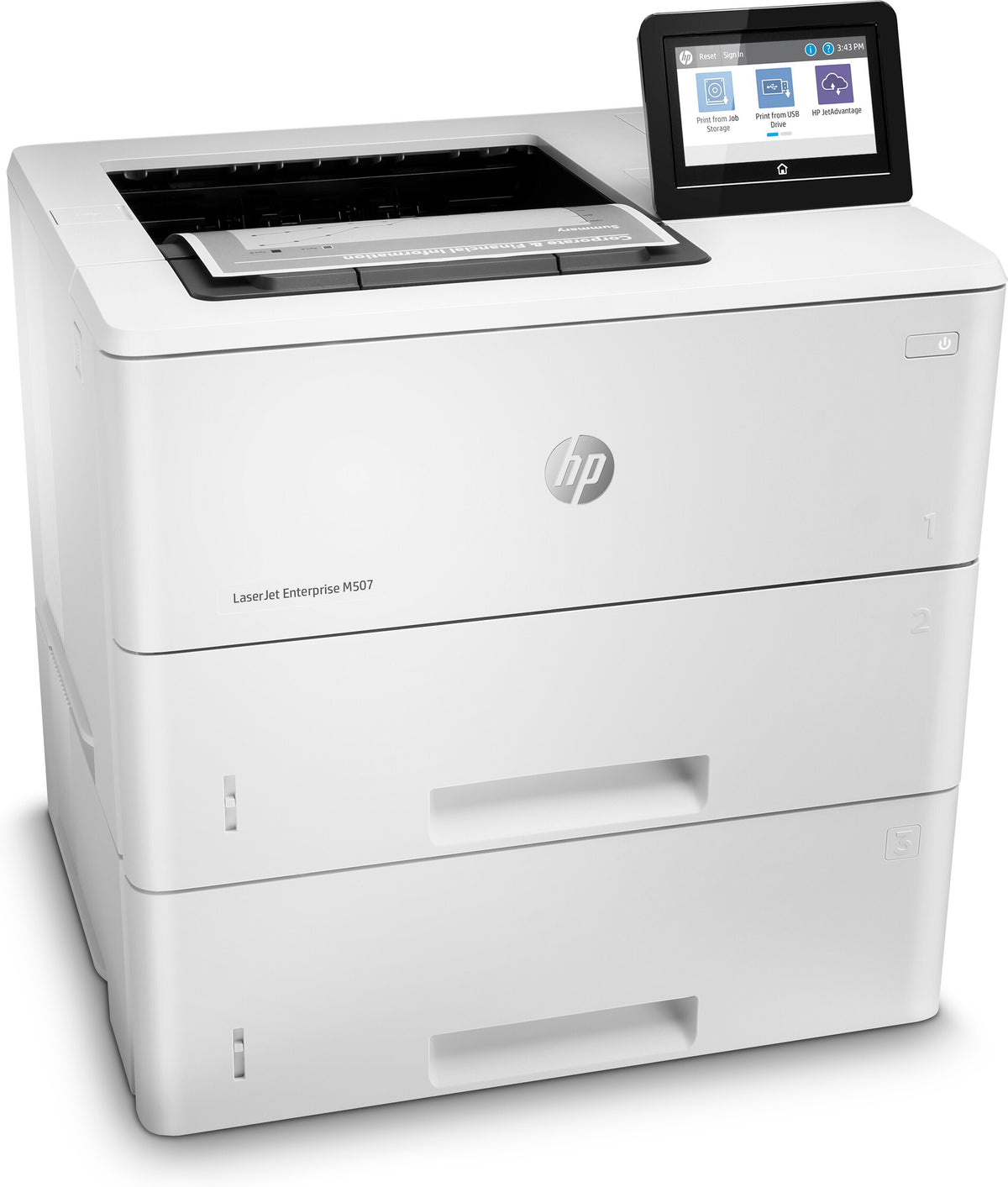 HP LaserJet Enterprise M507x -tulostin – kuva 4