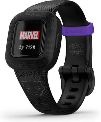 Garmin Vivofit jr. 3 aktiivisuusranneke, Black Panther