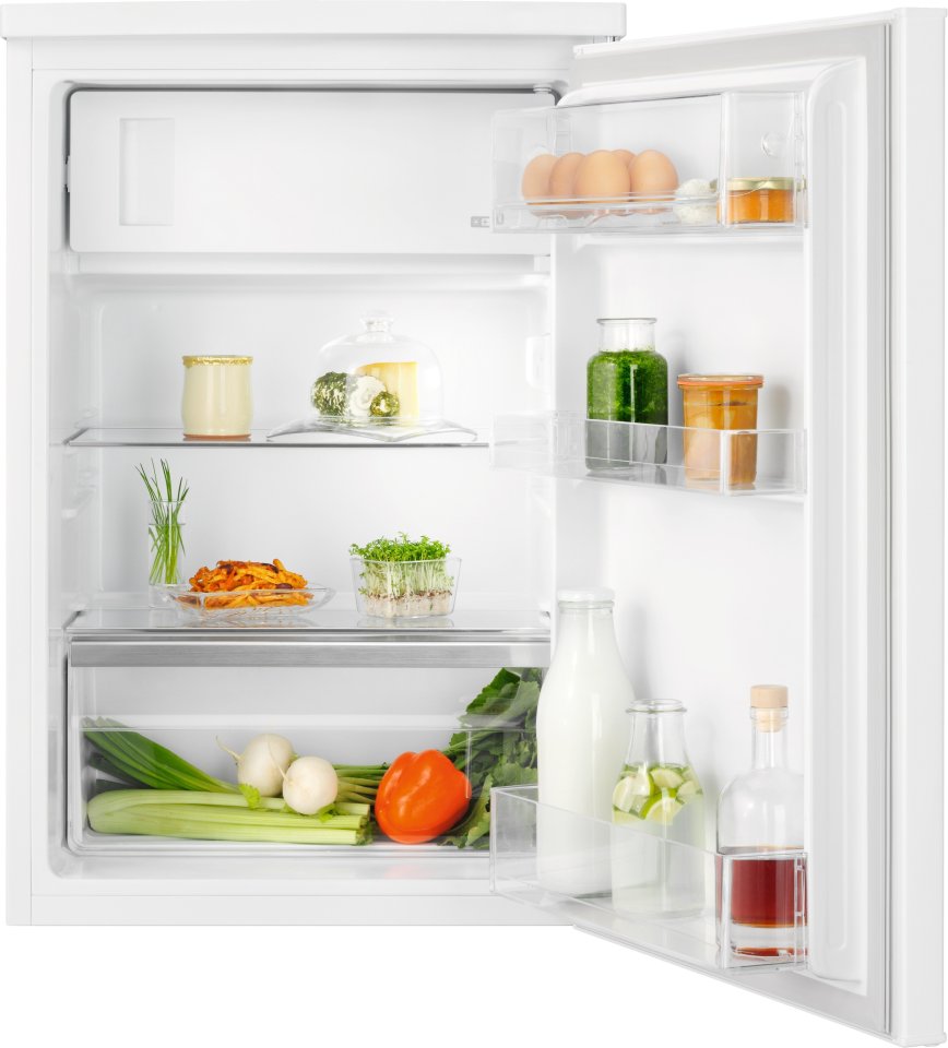 Electrolux LXB1SE11W0 jääkaappi pakastinlokerolla, valkoinen
