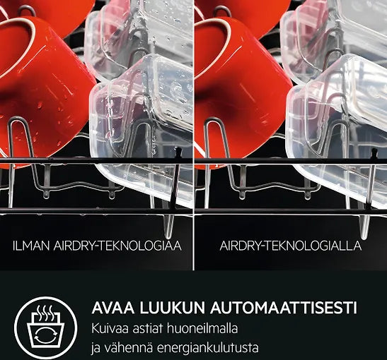 AEG FSE63657P 7000-series diskmaskin, integrerad