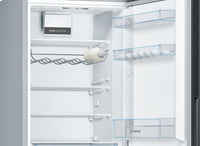 Bosch KGV36VBEAS Serie 4, Jääkaappipakastin, musta