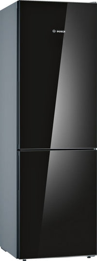 Bosch KGV36VBEAS Serie 4, Jääkaappipakastin, musta