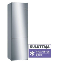 Bosch KGN36VLED Serie 4, Jääkaappipakastin, inox-look