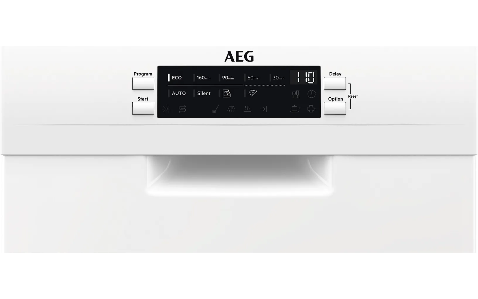 AEG FFB62407ZW diskmaskin i 6000-serien, vit