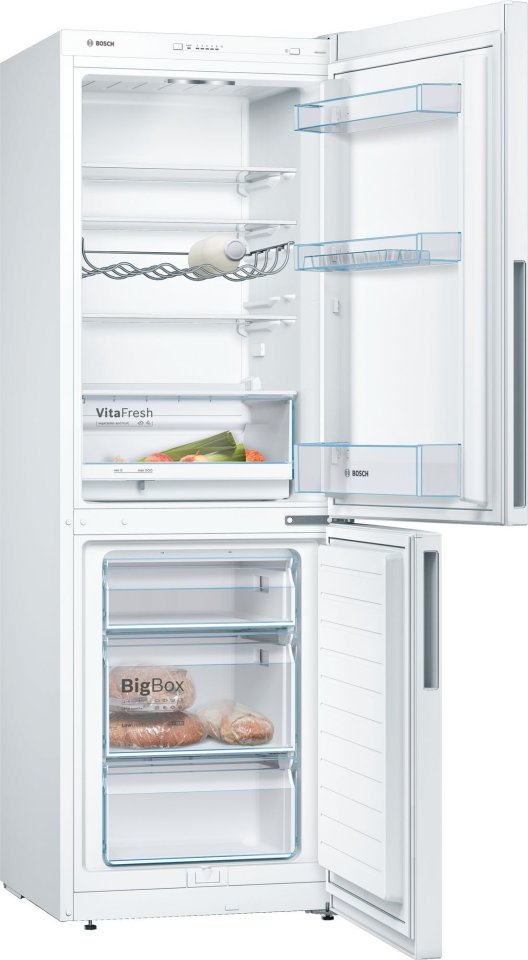 Bosch KGV33VWEA Serie 4, Jääkaappipakastin, valkoinen