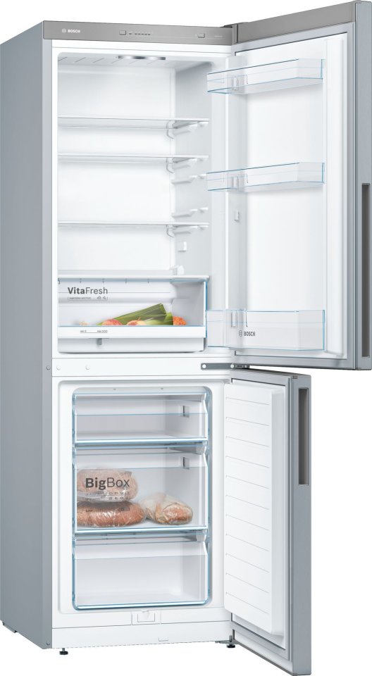 Bosch KGV332LEA Serie 4, Jääkaappipakastin, inox-look