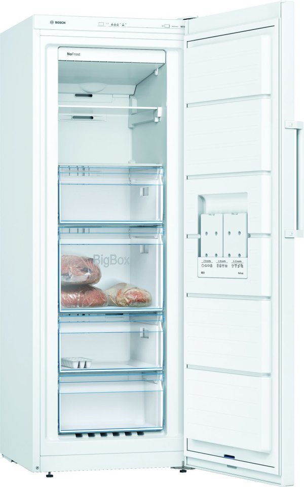 Bosch GSN29VWEP Serie 4 kaappipakastin, valkoinen