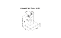 Witt Cobra 60BN liesituuletin, musta, 60 cm