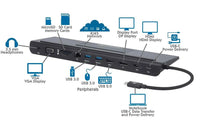 Manhattan 11-in-1 Triple Monitor -telakka – kuva 4
